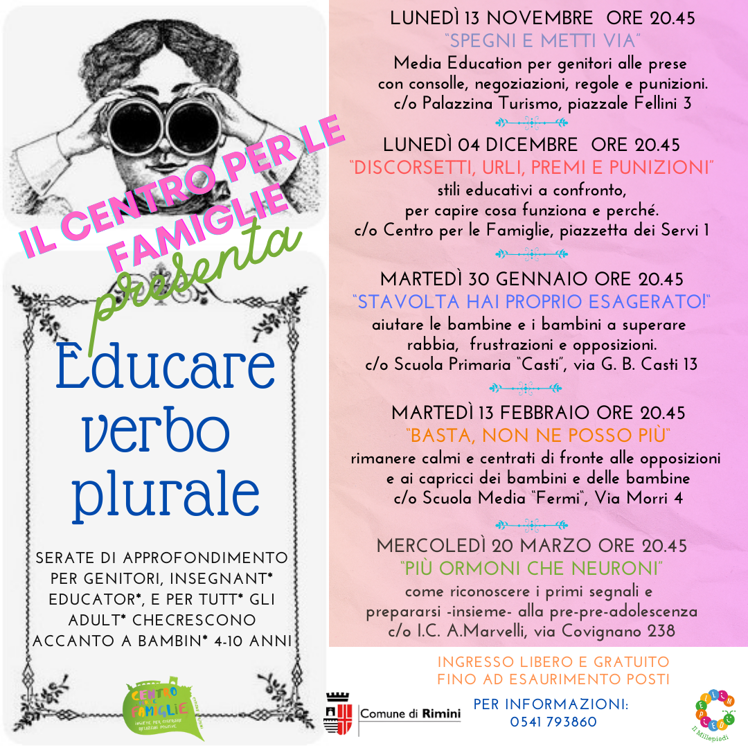 educare verbo plurale-programma completo