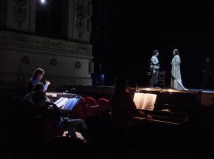 teatro Galli - prove dell'Aroldo