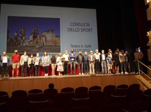 consulta dello sport al teatro galli