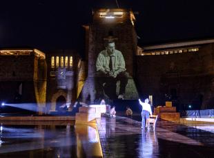 spettacolo apertura Fellini Museum