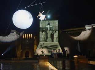 spettacolo apertura Fellini Museum