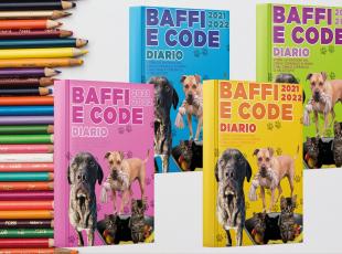 “Baffi e code”, i simpaticissimi quadernoni a righe e quadretti pensati per le scuole elementari e medie