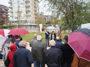 Inaugurazione giardino Arpesella