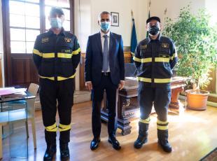 Incontro con il nuovo comandante dei Vigili del Fuoco di Rimini 2