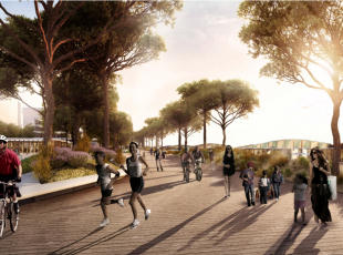 rendering parco del mare