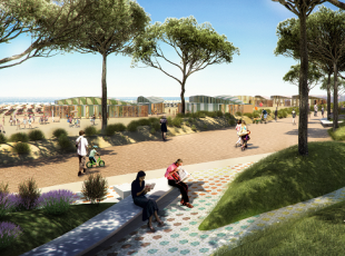 rendering parco del mare