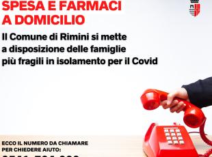 numero 0541 704000 per spesa e farmaci a domicilio