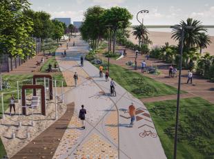 Rendering parco del mare