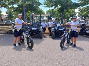 nuove e-bike polizia locale