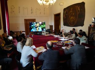 conferenza stampa fermami amico