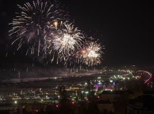 fuochi d'artificio