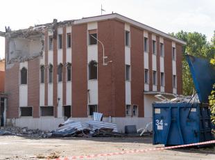 sopralluogo al cantiere alla presenza del sindaco Sadegholvaad e del direttore territoriale dell'Agenzia del Demanio Luca Michele Terzaghi e del vicedirettore territoriale Roberto Capuano