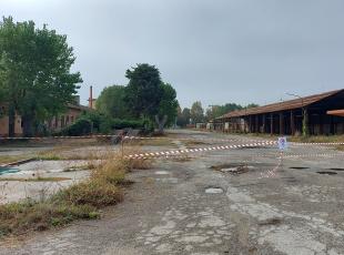 sopralluogo al cantiere alla presenza del sindaco Sadegholvaad e del direttore territoriale dell'Agenzia del Demanio Luca Michele Terzaghi e del vicedirettore territoriale Roberto Capuano