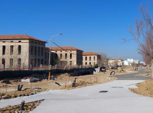 Cantiere del Parco del Mare di Bellariva