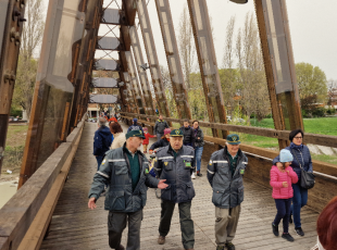 riconsegnato il ponte degli scout alla città