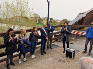 riconsegnato il ponte degli scout alla città