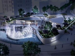 Rendering Piazza Marvelli