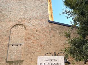 Piazzetta "Demos Bonini" - cerimonia inaugurativa