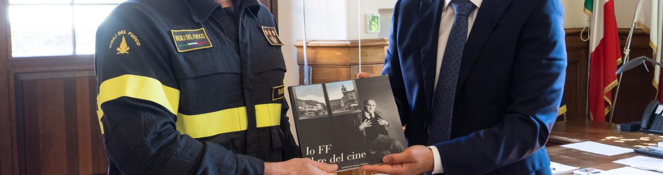 Incontro con il nuovo comandante dei vigili del fuoco di Rimini